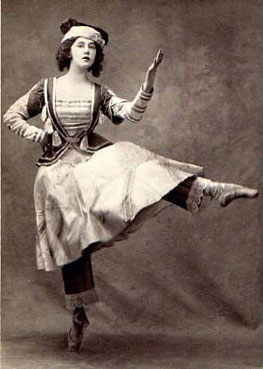 Tamara Karsavina als Ballerina