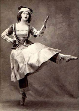 Tamara Karsavina als Ballerina